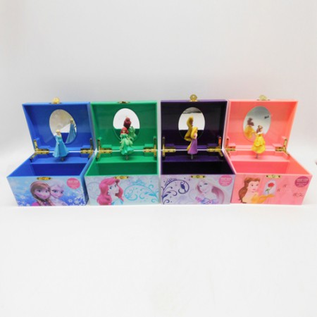 方形音乐铃首饰盒