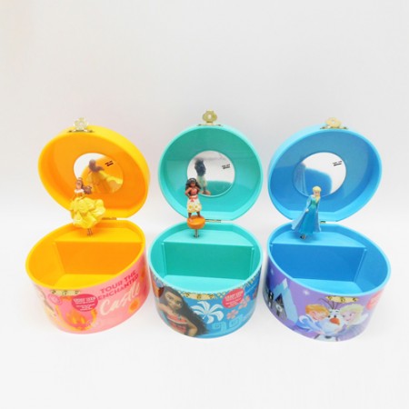 方形音乐铃首饰盒