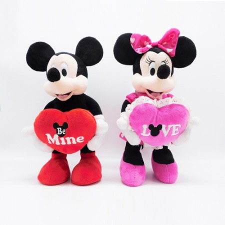 Disney 迪士尼米奇米妮毛绒玩具