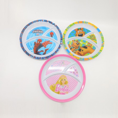 家用卡通圆盘碟子